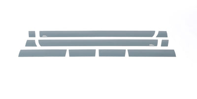 6.8in Bed (10pcs) Black Platinum Rocker Panels <br> 14-18 Chevy Silverado 1500