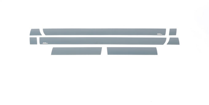 8pcs Black Platinum Rocker Panels <br> 15-19 Chevy Silverado 3500 HD