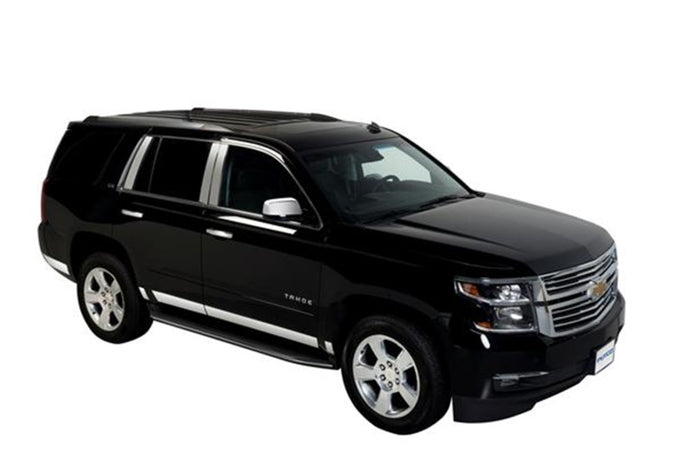 10pcs Stainless Steel Rocker Panels <br> 07-14 Chevy Tahoe, GMC Yukon, Cadillac Escalade