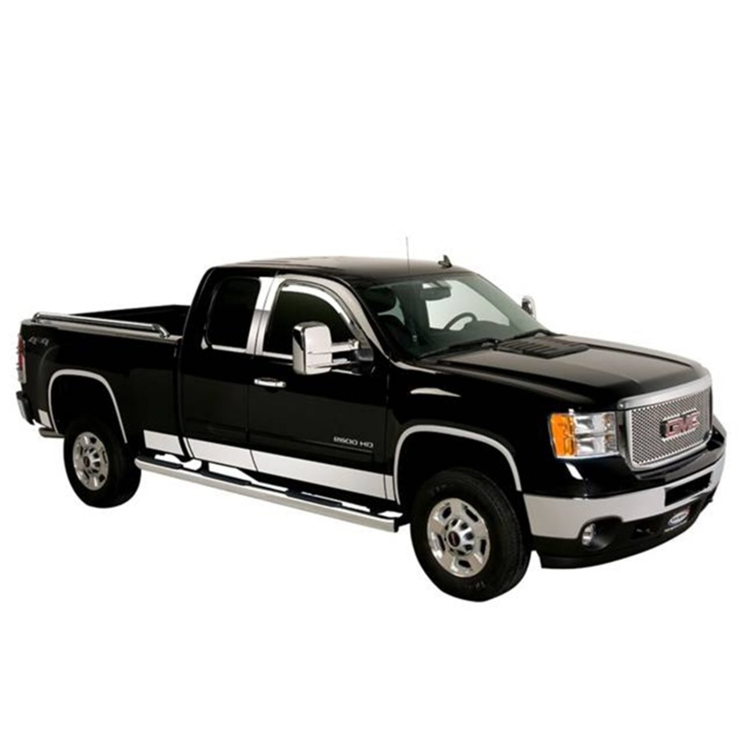 10pcs Stainless Steel Rocker Panels <br> 15-20 GMC Yukon