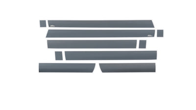 (10pcs) Black Platinum Rocker Panels <br> 15-20 Chevy Suburban, GMC Yukon XL, Cadillac Escalade ESV