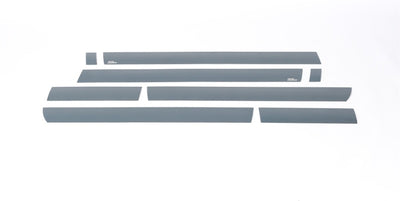 8pcs Black Platinum Rocker Panels <br> 15-19 GMC Sierra 3500 HD