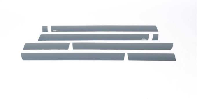 8pcs Black Platinum Rocker Panels <br> 15-19 GMC Sierra 3500 HD