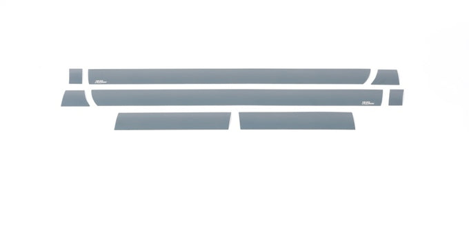(8pcs) Black Platinum Rocker Panels <br> 15-19 GMC Sierra 3500 HD