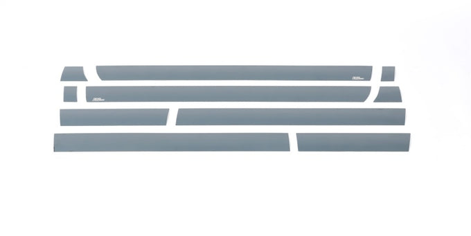 10pcs Black Platinum Rocker Panels for 6.5ft Bed <br> 14-19 GMC Sierra 1500 2500 3500 HD