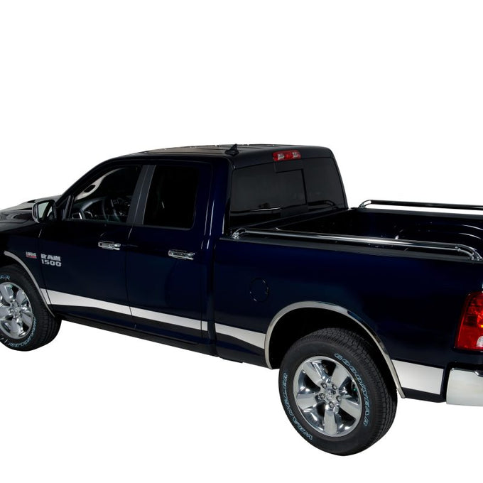 10pcs (w/o Factory Flares) SS Rocker Panels <br> 09-24 Dodge Ram 1500 2500 3500