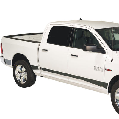 5.5in Wide 12pcs SS Rocker Panels <br> 09-24 Dodge Ram 1500 2500 3500