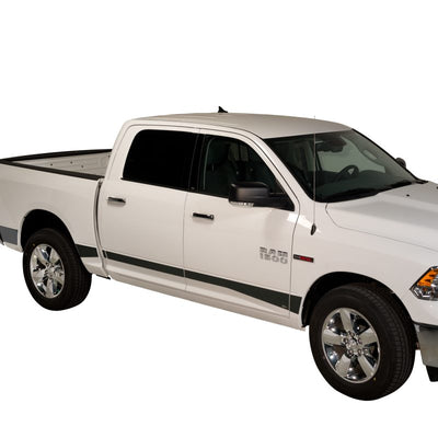 12pcs 5.5in Wide Black Platinum Rocker Panels <br> 10-19 Dodge Ram 2500 3500