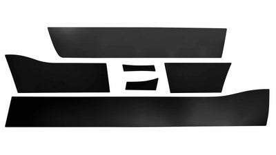 Black Platinum Rocker Panels <br> 19-25 Ram 1500