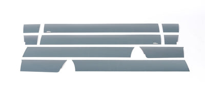 7in Wide (10pcs) Black Platinum Rocker Panels <br> 09-14 Ford F-150