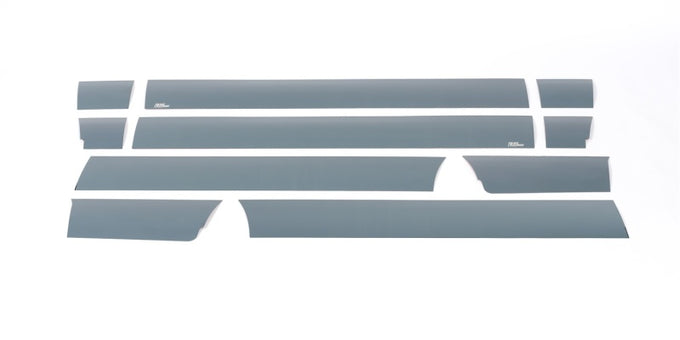 7in Wide (10pcs) Black Platinum Rocker Panels <br> 09-14 Ford F-150