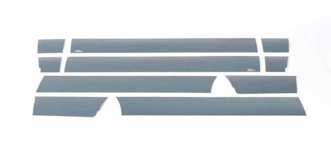 7in Wide (10pcs) Black Platinum Rocker Panels <br> 09-14 Ford F-150