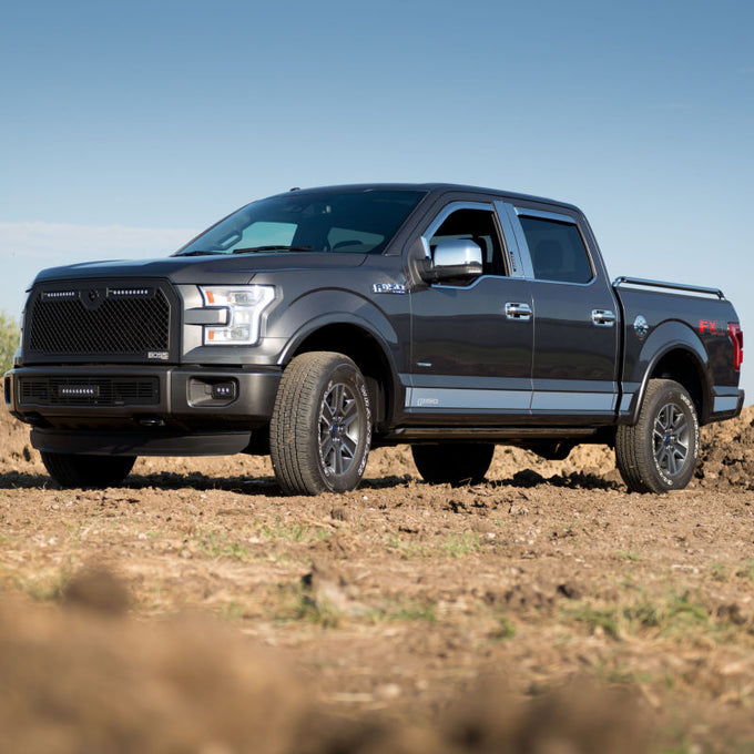 12pcs SS Rocker Panels 7in Wide <br> 09-14 Ford F-150