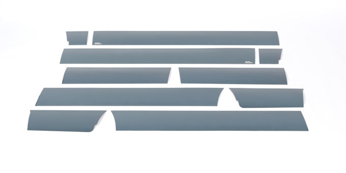 7in Wide (10pcs) Black Platinum Rocker Panels <br> 09-14 Ford F-150