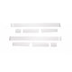 10pcs SS Rocker Panels <br> 15-20 Ford F-150
