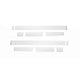 10pcs SS Rocker Panels <br> 15-20 Ford F-150