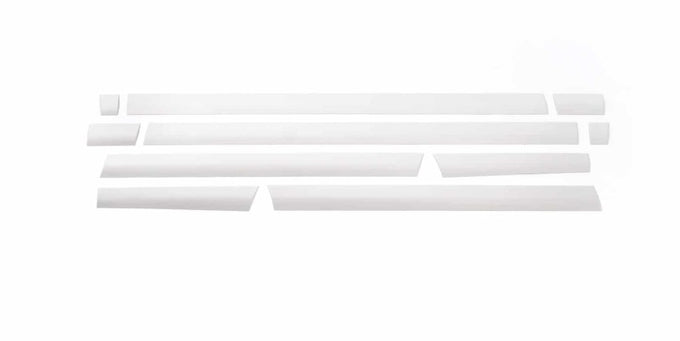 10pcs) Stainless Steel Rocker Panels <br> 15-20 Ford F-150