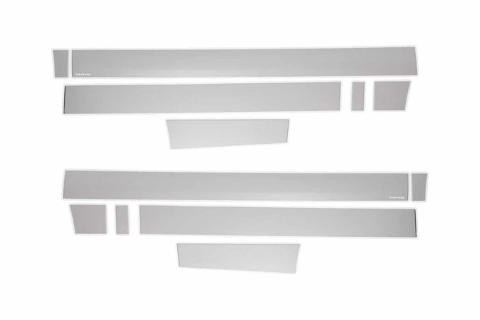 12pcs SS Rocker Panels <br> 15-20 Ford F-150