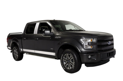 12pcs SS Rocker Panels <br> 15-20 Ford F-150
