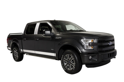 12pcs SS Rocker Panels <br> 15-20 Ford F-150