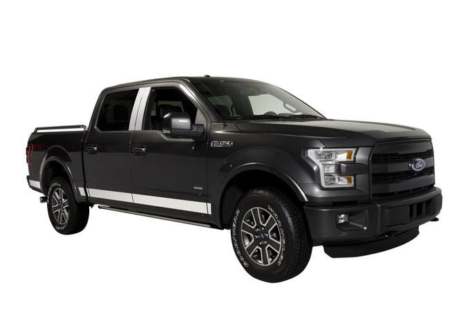 12pcs SS Rocker Panels <br> 15-20 Ford F-150