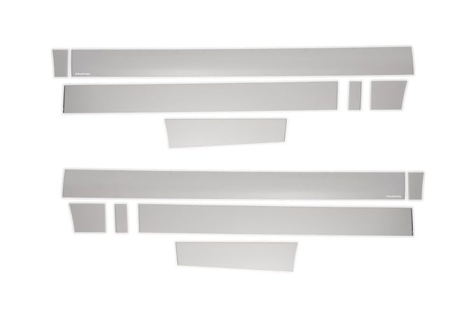 12pcs SS Rocker Panels <br> 15-20 Ford F-150