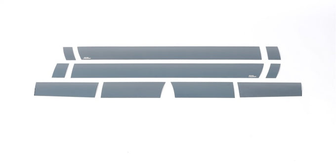 10pcs 6.25in. W Black Platinum Rocker Panels <br> 11-16 Ford F-250 F-350 Super Duty