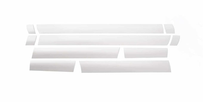 10pcs 6.25in Wide SS Rocker Panels <br> 11-16 Ford F-250 F-350
