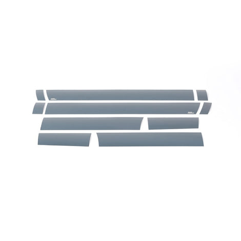10pcs6.25in Wide) Black Platinum Rocker Panels <br> 11-16 Ford F-250 F-350