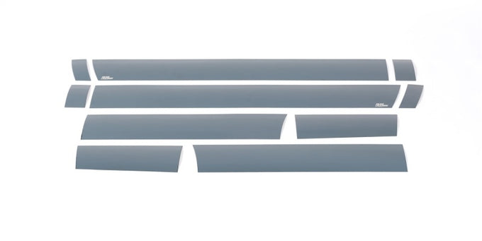10pcs6.25in Wide) Black Platinum Rocker Panels <br> 11-16 Ford F-250 F-350