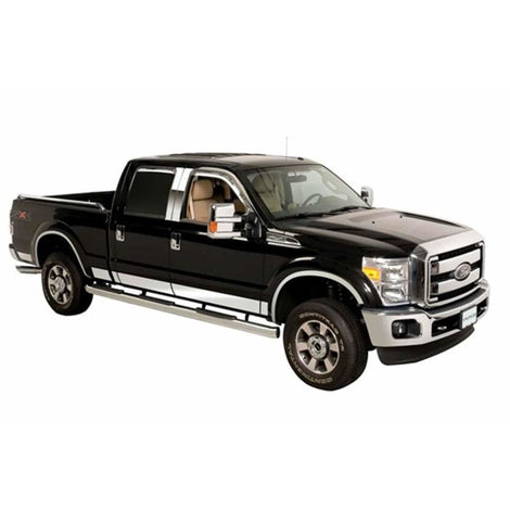 12pcs 6.25in Wide SS Rocker Panels <br> 11-46 Ford F-250 F-350