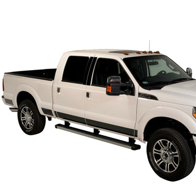 12pcs 6.25in. W Black Platinum Rocker Panels <br> 11-16 Ford F-250 F-350