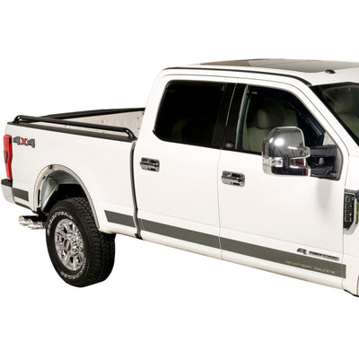 12pcs 4.25in Wide SS Rocker Panels <br> 17-22 Ford F-250 F-350 Super Duty