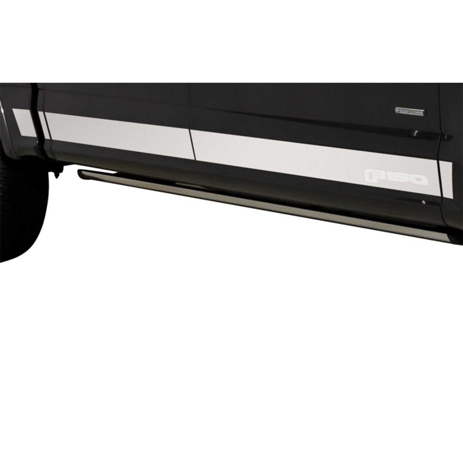 12pcs 4.25in Wide SS Rocker Panels <br> 17-22 Ford F-350