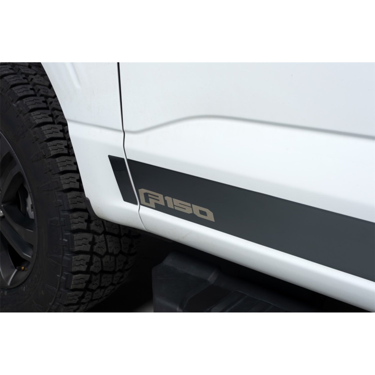 10pcs 4.25in Wide SS Rocker Panels <br> 21-24 Ford F-150