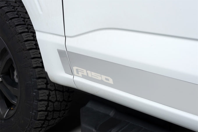 12pcs 4.25in Wide SS Rocker Panels <br> 21-24 Ford F-150