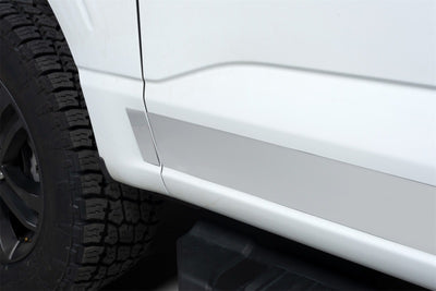 12pcs 4.25in Wide SS Rocker Panels <br> 21-24 Ford F-150