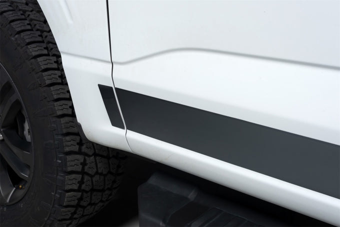12pcs 4.25in Wide SS Rocker Panels <br> 21-24 Ford F-150