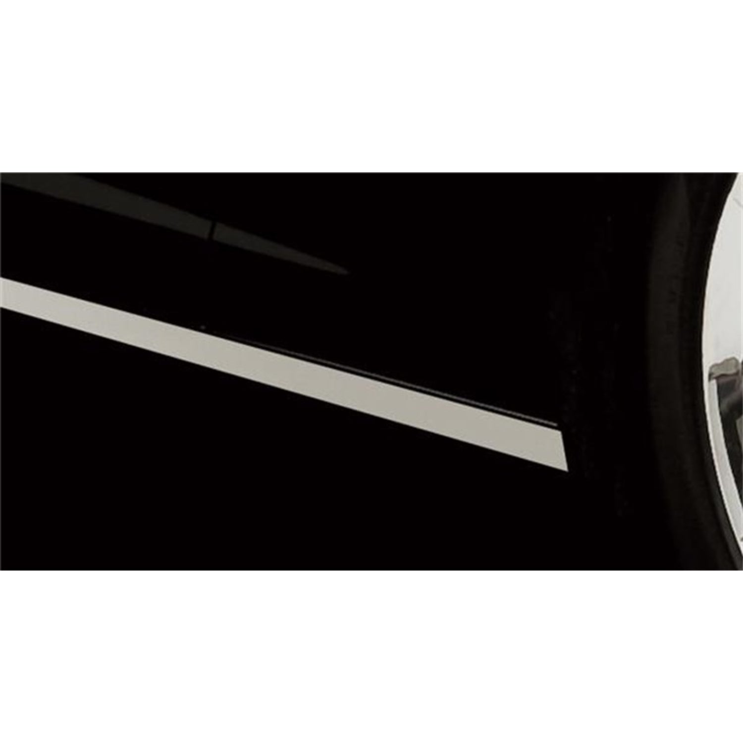 2pcs Stainless Steel Rocker Panels <br> 10-13 Chevy Camaro