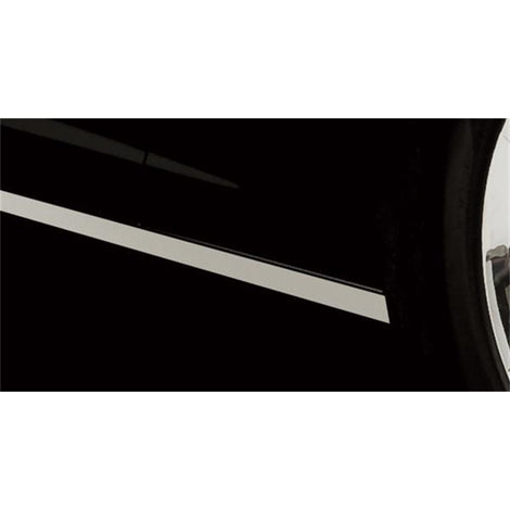2pcs Stainless Steel Rocker Panels <br> 10-13 Chevy Camaro