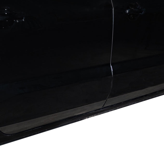 4 Pcs 3in Tall Black Platinum Rocker Panels <br> 22-24 Nissan Frontier