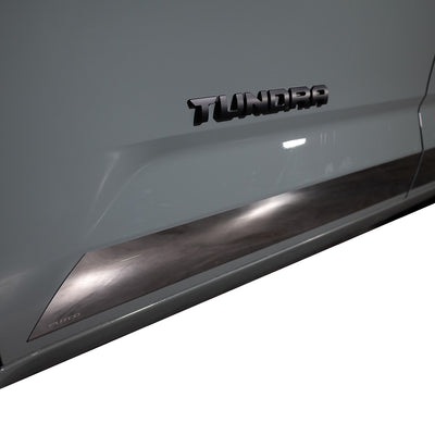 5 Pcs 4.5in Tall Stainless Steel Rocker Panels <br> 22-24 Toyota Tundra