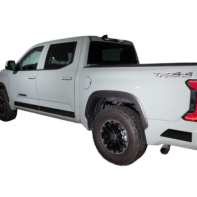 5 Pcs 4.5in T Black Platinum Rocker Panels <br> 22-24 Toyota Tundra