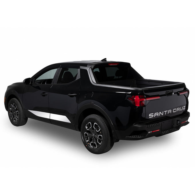 Stainless Steel Rocker Panels <br> 22-25 Hyundai Santa Cruz