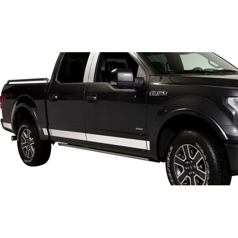 Stainless Steel Rocker Panels <br> 16-24 Nissan TITAN