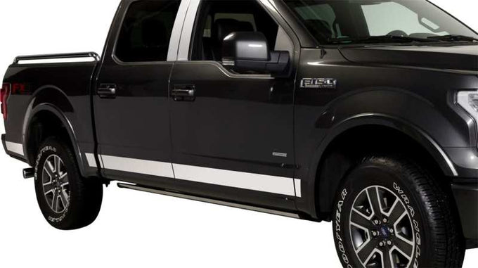 Stainless Steel Rocker Panels <br> 16-24 Nissan TITAN