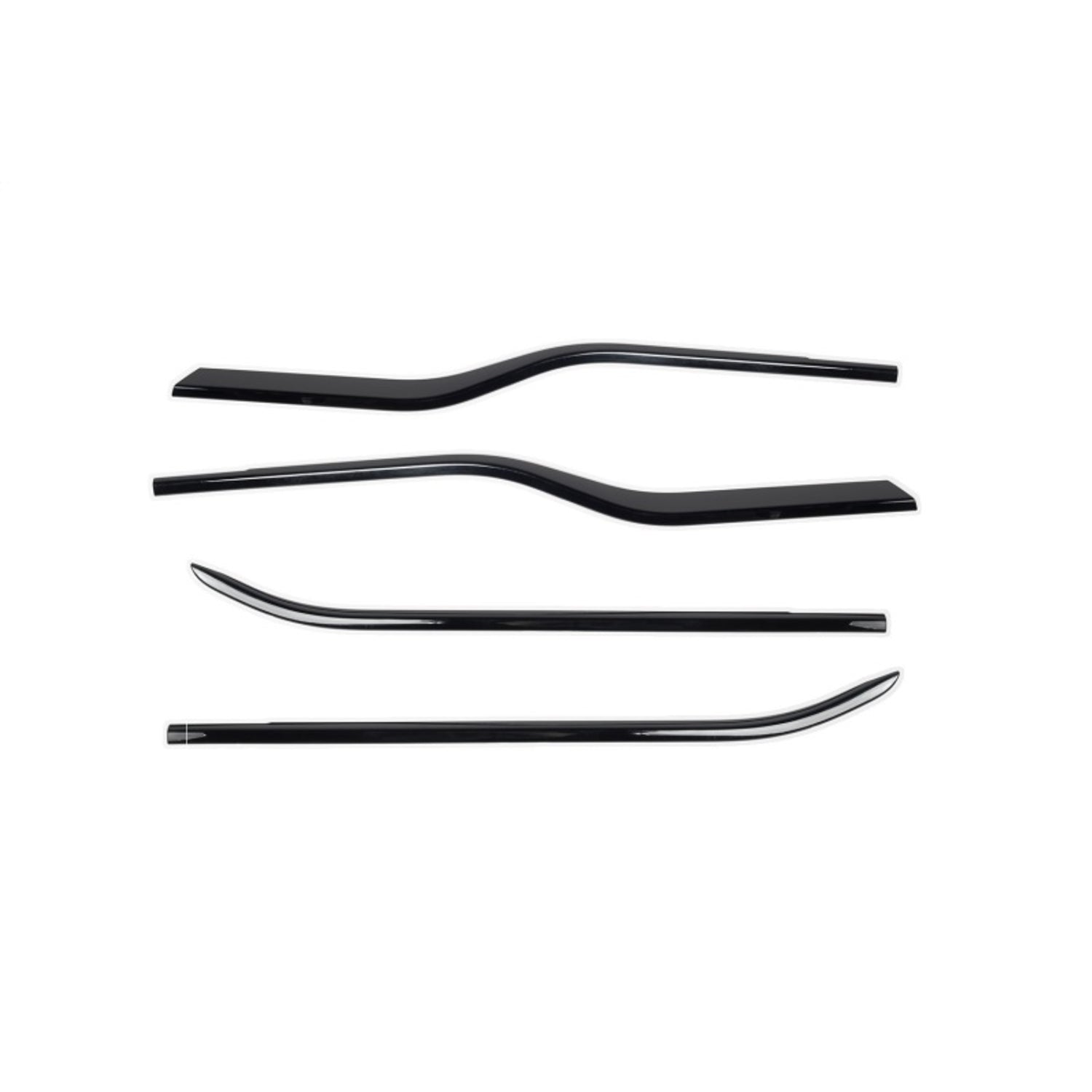 Tinted Window Trim Accents <br> 15-20 Ford F-150