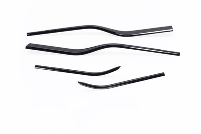 Tinted Window Trim Accents <br> 17-22 Ford F-250 F-350