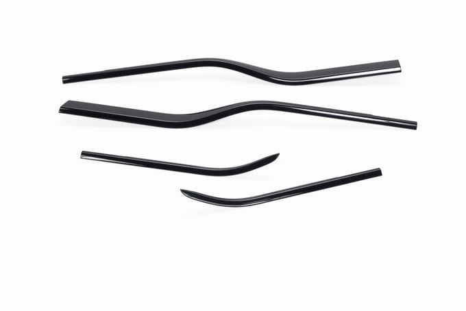 Tinted Window Trim Accents <br> 17-22 Ford F-250 F-350