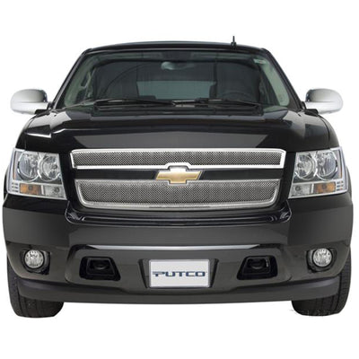 Bolt on Liquid Mesh Grilles <br> 07-14 Chevy Suburban Tahoe Avalanche